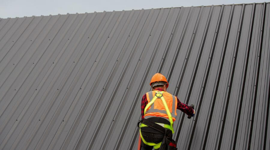 Professional metal roof installation in Milnesville, PA